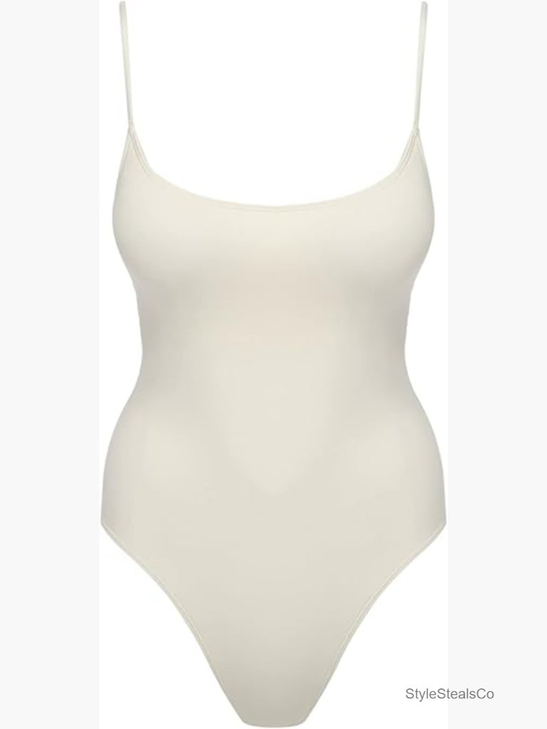 High Cut Tummy Control One Piece Swimsuit - Women's Bathing Suit With